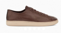 UGG Mens PISMO SNEAKER LOW LEATHER Color: GRIZZLY ()