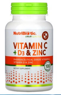 NutriBiotic, Immunity, �������� C + D3 � ����