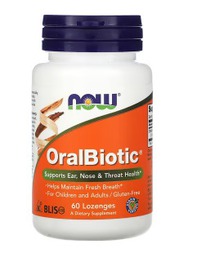NOW Foods, OralBiotic, 60 ��������