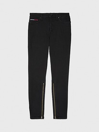 TH HIGH RISE SUPER SKINNY FIT JEAN Black Denim