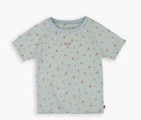 Levi  LEVIS� PRINTED CREWNECK BIG GIRLS TOP S-XL Starlight Blue