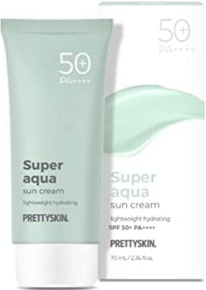 Pretty Skin    SPF50+PA++++ Super Aqua Sun Cream