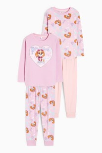 CA Multipack 2er - PAW Patrol - Fleece-Pyjama - 4 teilig