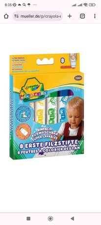 mueller Crayola -  First, 8 .