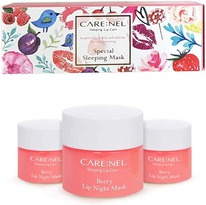 CARE:NEL       3*5 BERRY LIP NIGHT MASK 3 SET