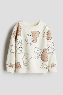 �� Sweatshirt Cream/Teddy bears