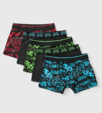 Matalan �����/ Boys 5 Pack Gamer Print Boxers (6-13yrs)