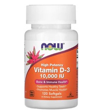 NOW Foods,  D3, , 10 000 , 120 