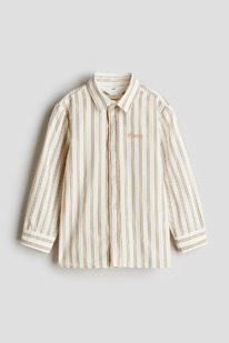 hm Hemd aus Baumwollpopeline