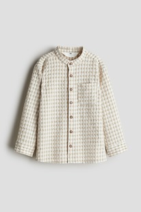 hm Hemd mit Struktur in Loose Fit