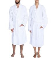 outlet46 PUMA Unisex Bademantel mit zwei offenen Seitentaschen Morgen-Mantel 660