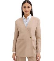 outlet46 stylischer Damen Ausgeh-Blazer Herbst-Blazer Business-Blazer Baumwoll-B