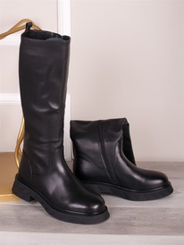 Штучно Высокие сапоги женские зимние  M5014 Штучно Высокие сапоги женские зимние  M5014