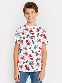 Mark Formelle ФУТБОЛКА ДЛЯ МАЛЬЧИКОВ (верхняя) 113379 113379 деды морозы на бело Mark Formelle ФУТБОЛКА ДЛЯ МАЛЬЧИКОВ (верхняя) 113379 113379 деды морозы на бело