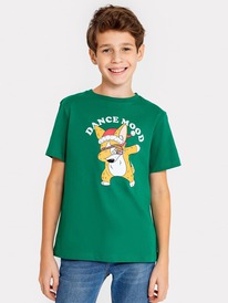 Mark Formelle ФУТБОЛКА ДЛЯ МАЛЬЧИКОВ (верхняя) 113379 113379 зеленый +печать 753 Mark Formelle ФУТБОЛКА ДЛЯ МАЛЬЧИКОВ (верхняя) 113379 113379 зеленый +печать 753