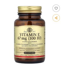 Solgar,  E, 67  (100 ), 100 