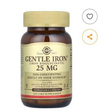 Solgar, Gentle Iron,   , 25 , 90  