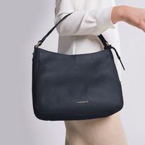 outletcity LAZAROTTI Handtasche navy 100% ����