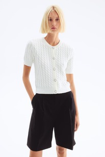 hm Cardigan in Zopfstrick