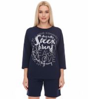 outlet46 SOCCX by Carina Damen Oversized Sweatshirt mit Rundhals-Ausschnitt Allt