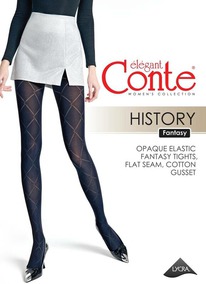 02.06 CONTE ELEGANT ����������� CONTE HISTORY �������� � ������� 22�-136�� nero 