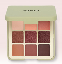 kikocosmetics green me eyeshadow palette