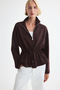 hm Sweatjacke mit Kordelzug